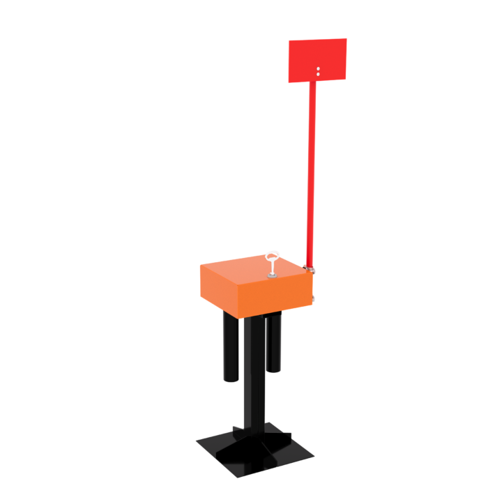 Кабельная муфта МСУ-14-2 вид спереди