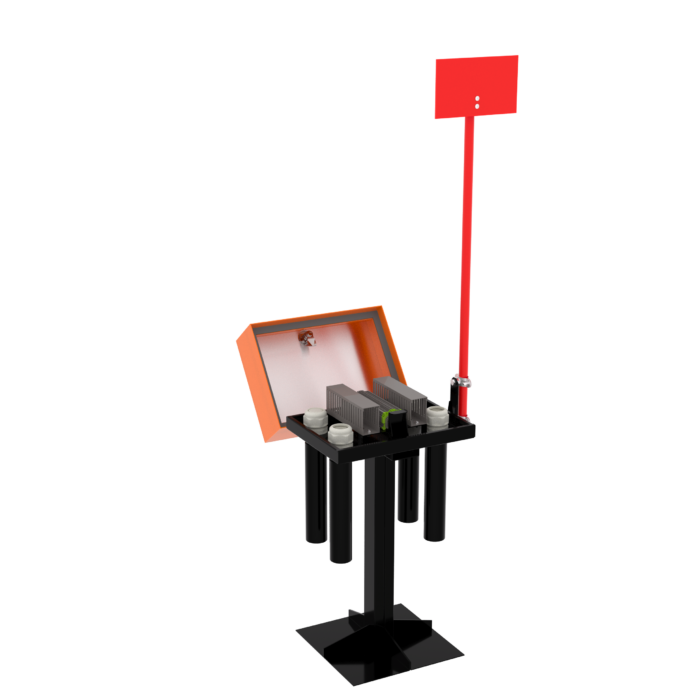 Соединительная муфта МСУ-28-4 в открытом виде, вид спереди